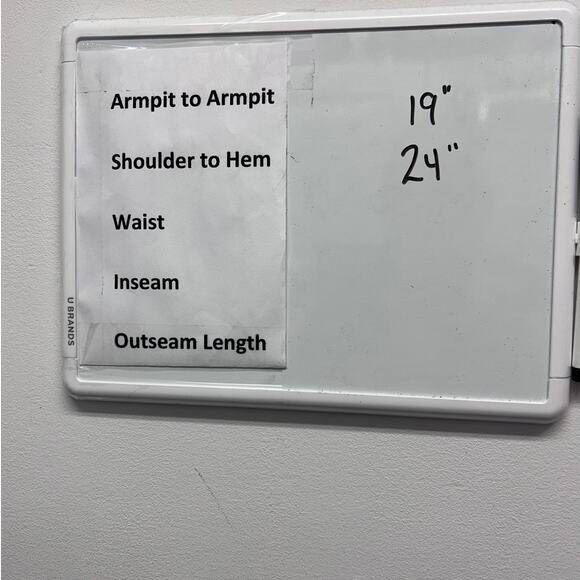 Ann Taylor Women’s Flutter Sleeve Keyhole String Tie Geometric Lightweight Top S - Picture 9 of 10